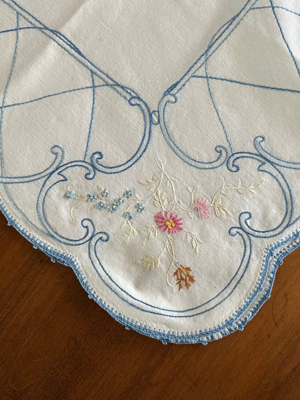 Embroidered Tablecloth - Picture 2 of 2